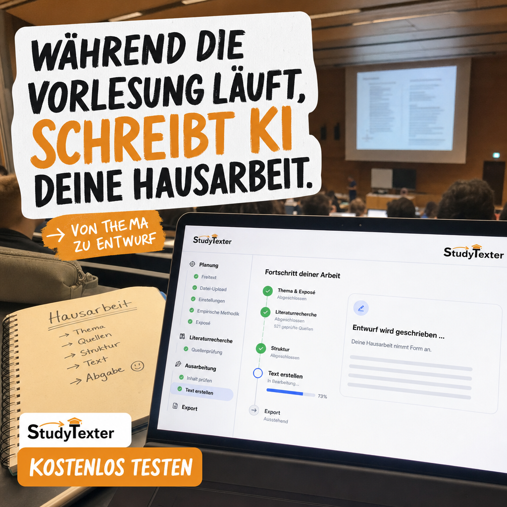 StudyTexter.de Facebook ad