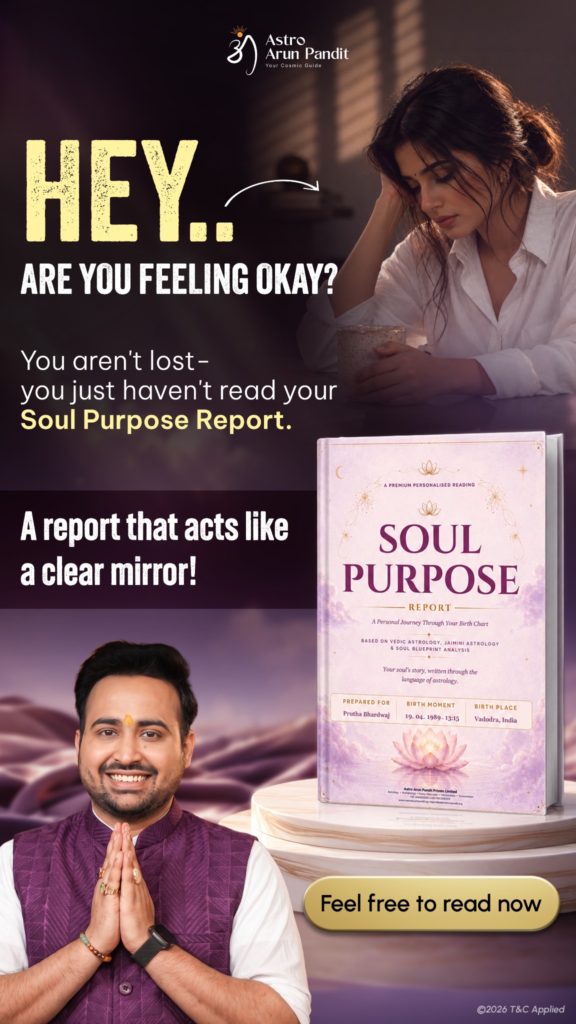 Astro Arun Pandit Facebook ad