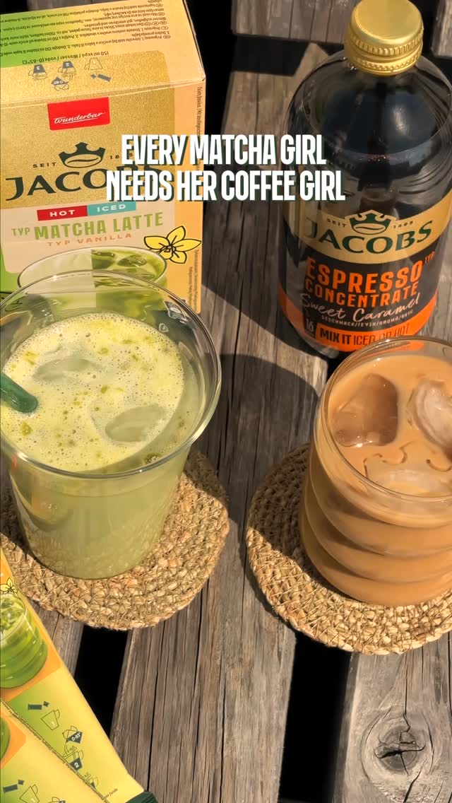 Jacobs Facebook ad: NEW IN: Jacobs Matcha Latte als Stick!