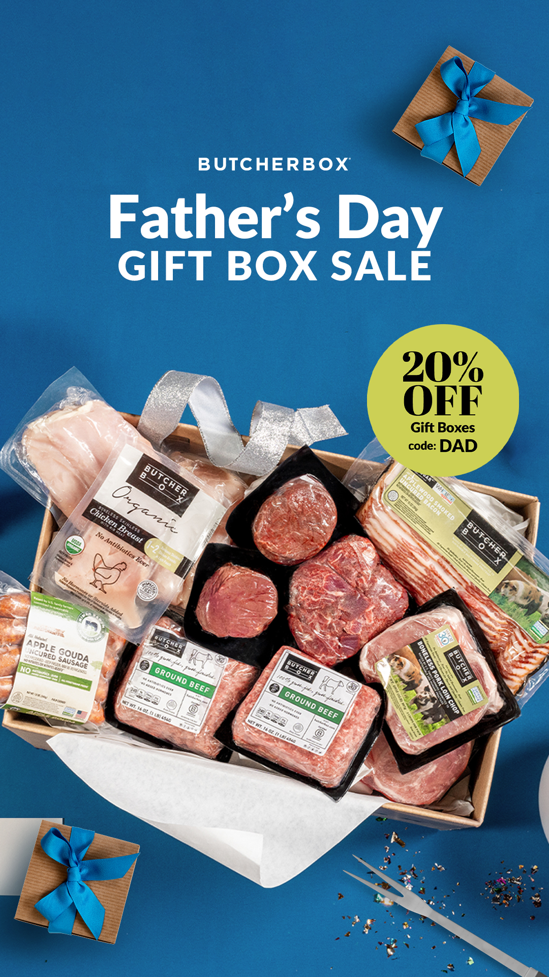 ButcherBox Facebook ad