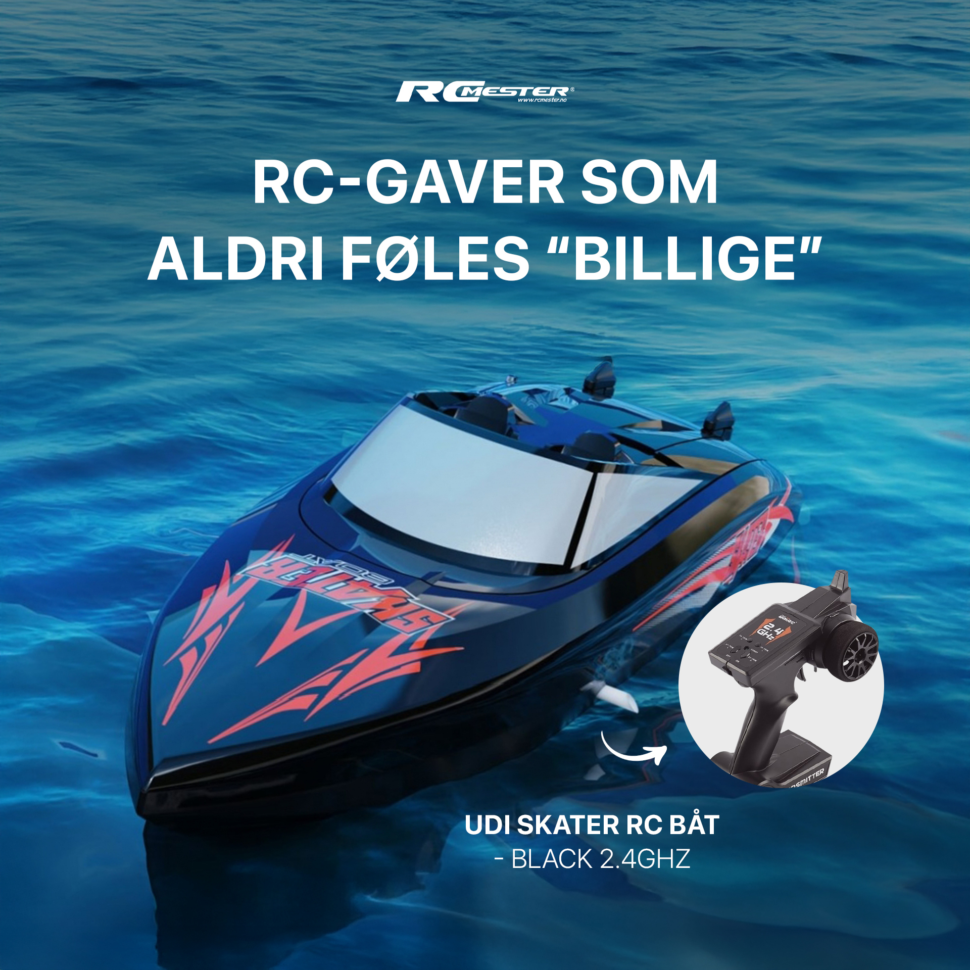 RC Mester Facebook ad: Gaver i toppklassen under 1000 kr