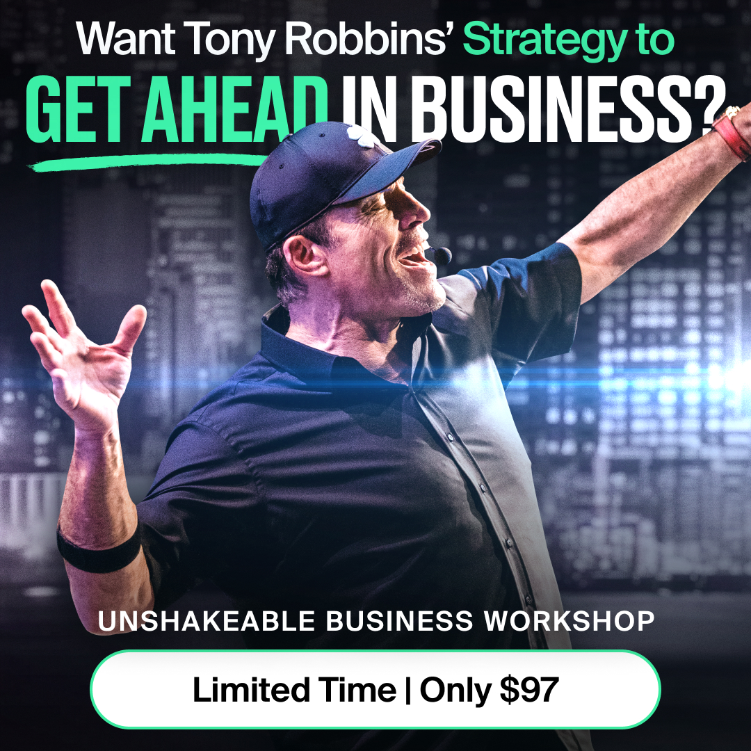 Tony Robbins Facebook ad