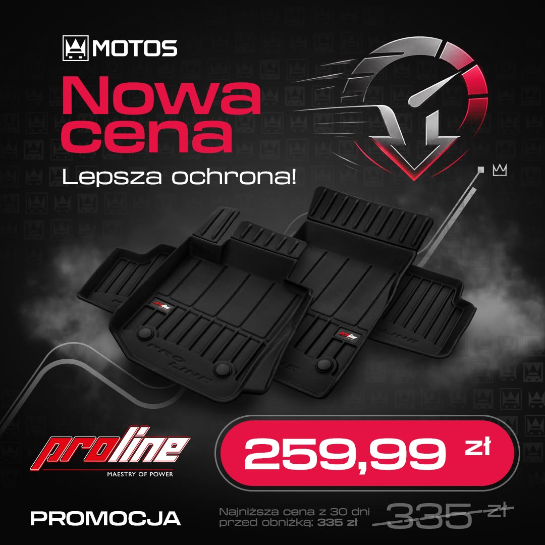 Motos.pl Dywaniki samochodowe Facebook ad