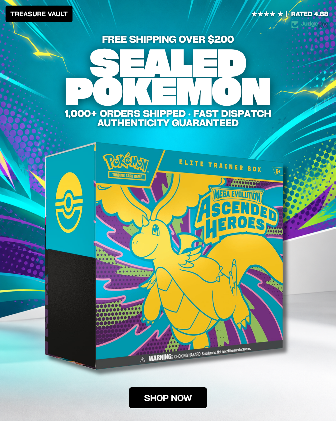 Treasure Vault Facebook ad from May 28, 2026