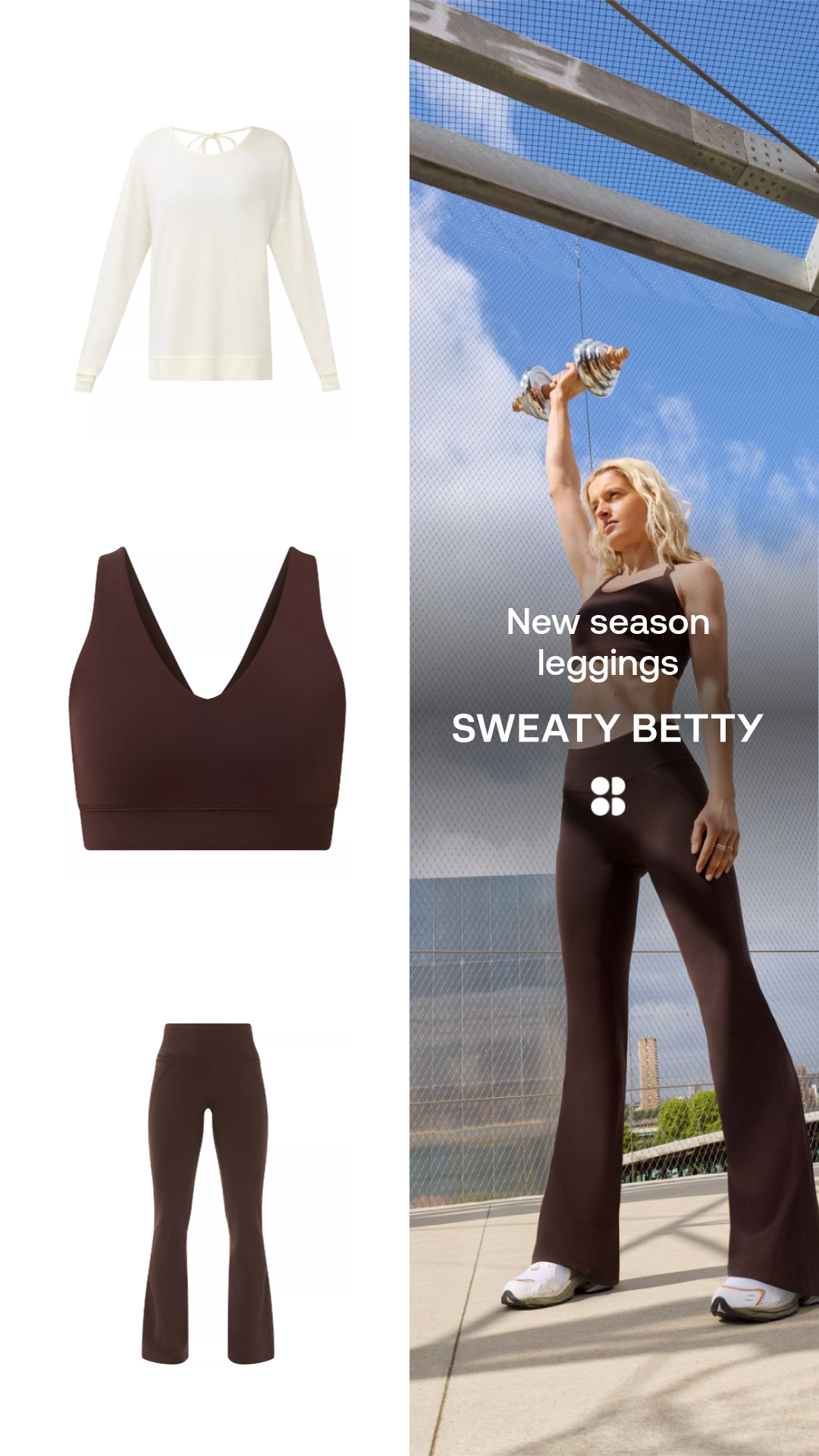Sweaty Betty Facebook ad