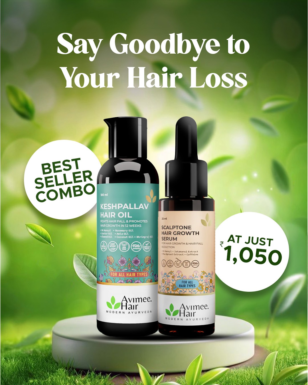 Avimee.Hair Facebook ad