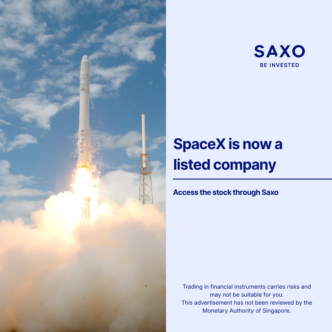 Saxo Singapore Facebook ad