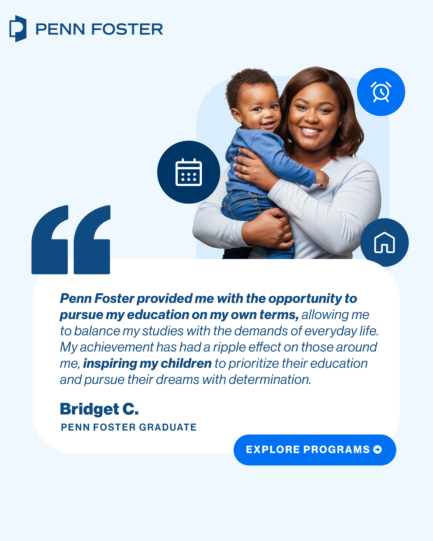 Penn Foster Facebook ad