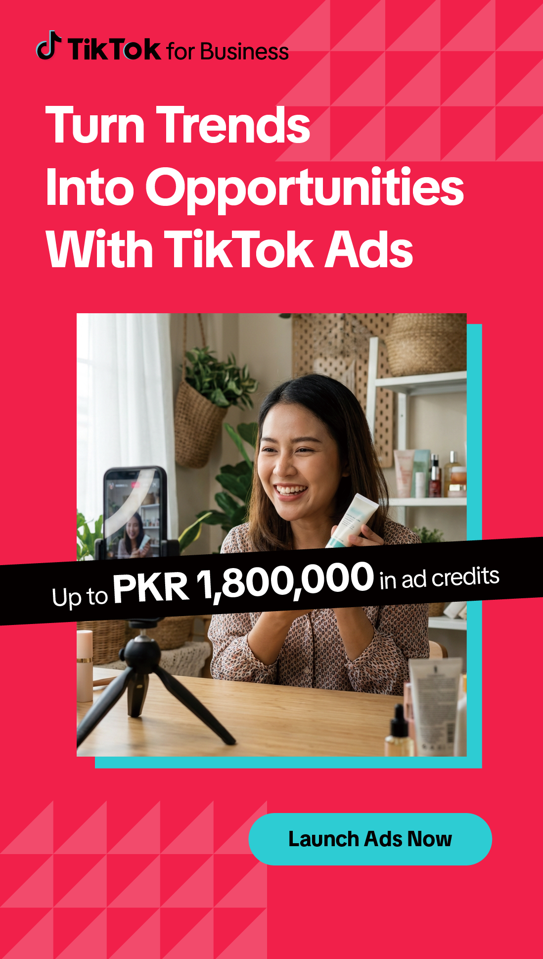 TikTok For Business Facebook ad