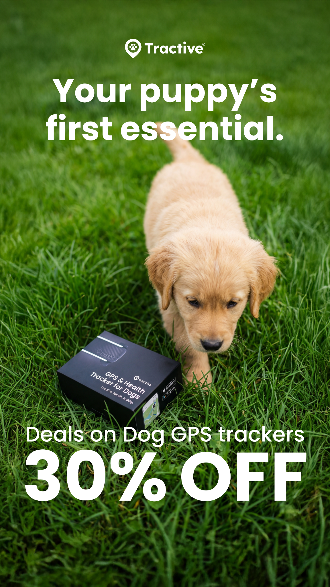 Tractive Facebook ad