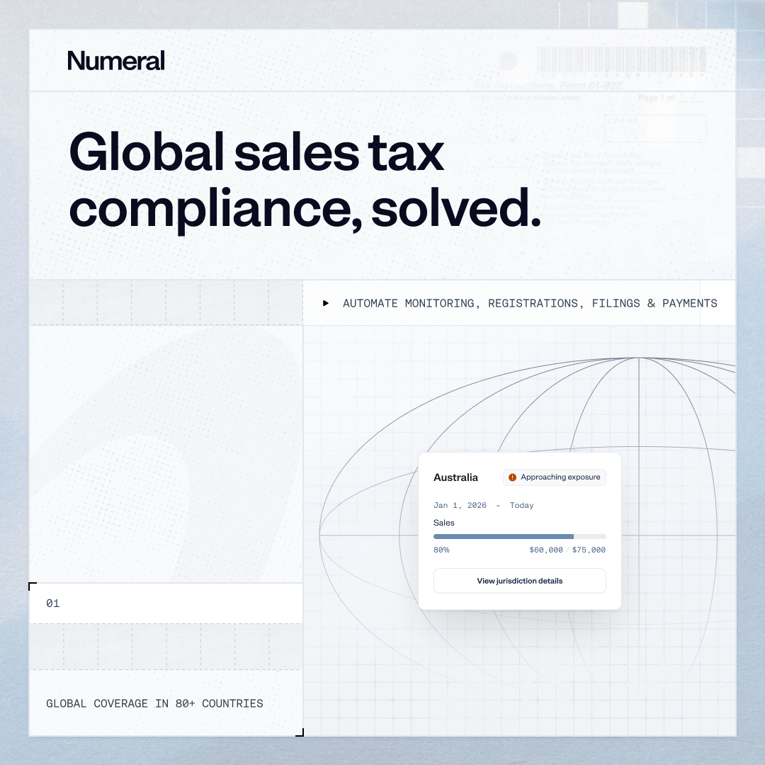 Numeral Tax Facebook ad