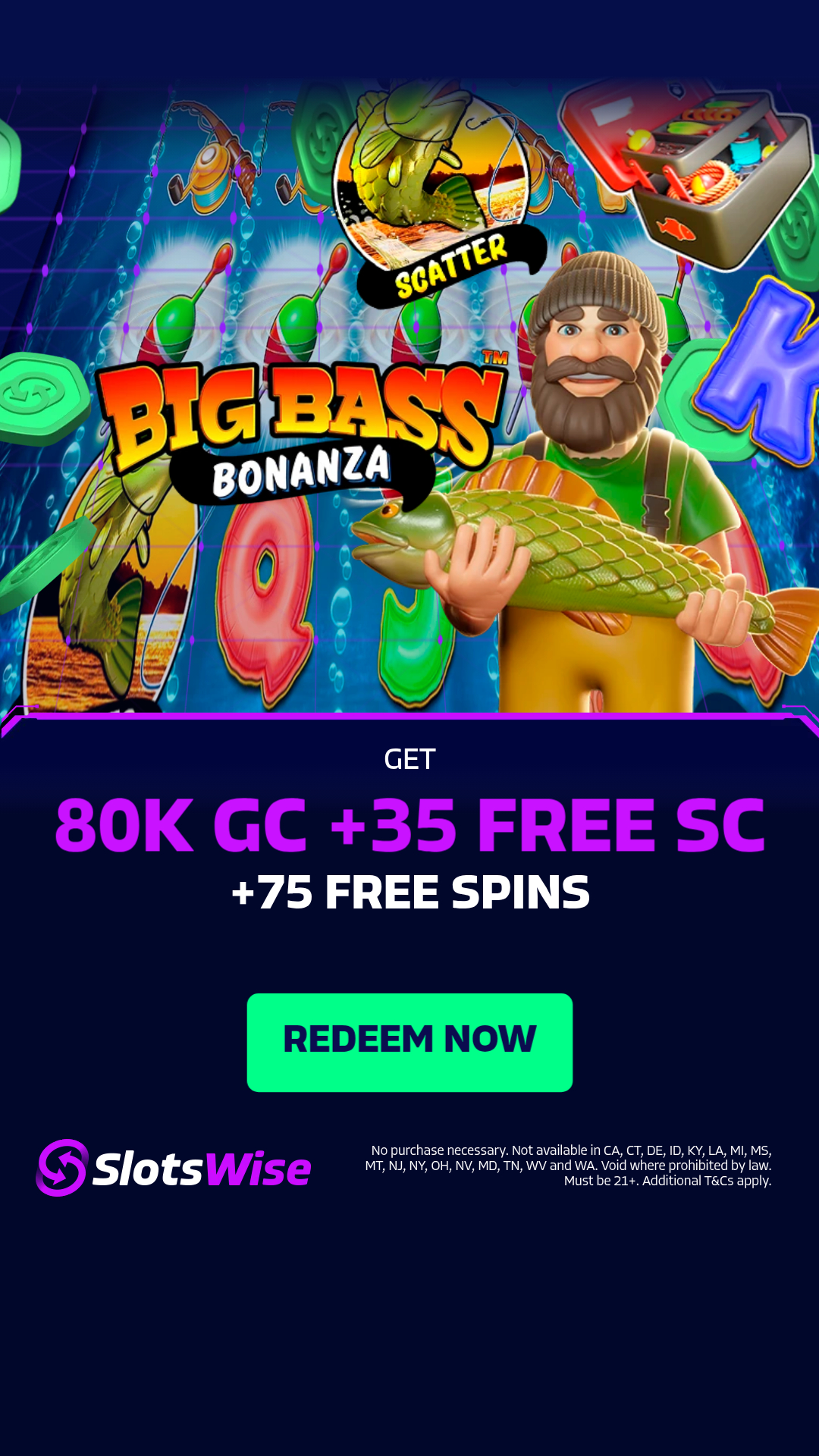 SlotsWise - Social Casinos Facebook ad from Jun 30, 2026