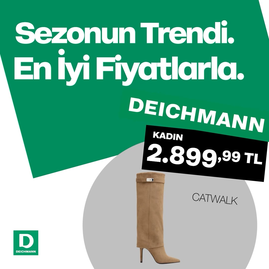 Deichmann Facebook ad: Deichmann Chocolate Brown Koleksiyonunu Keşfedin.