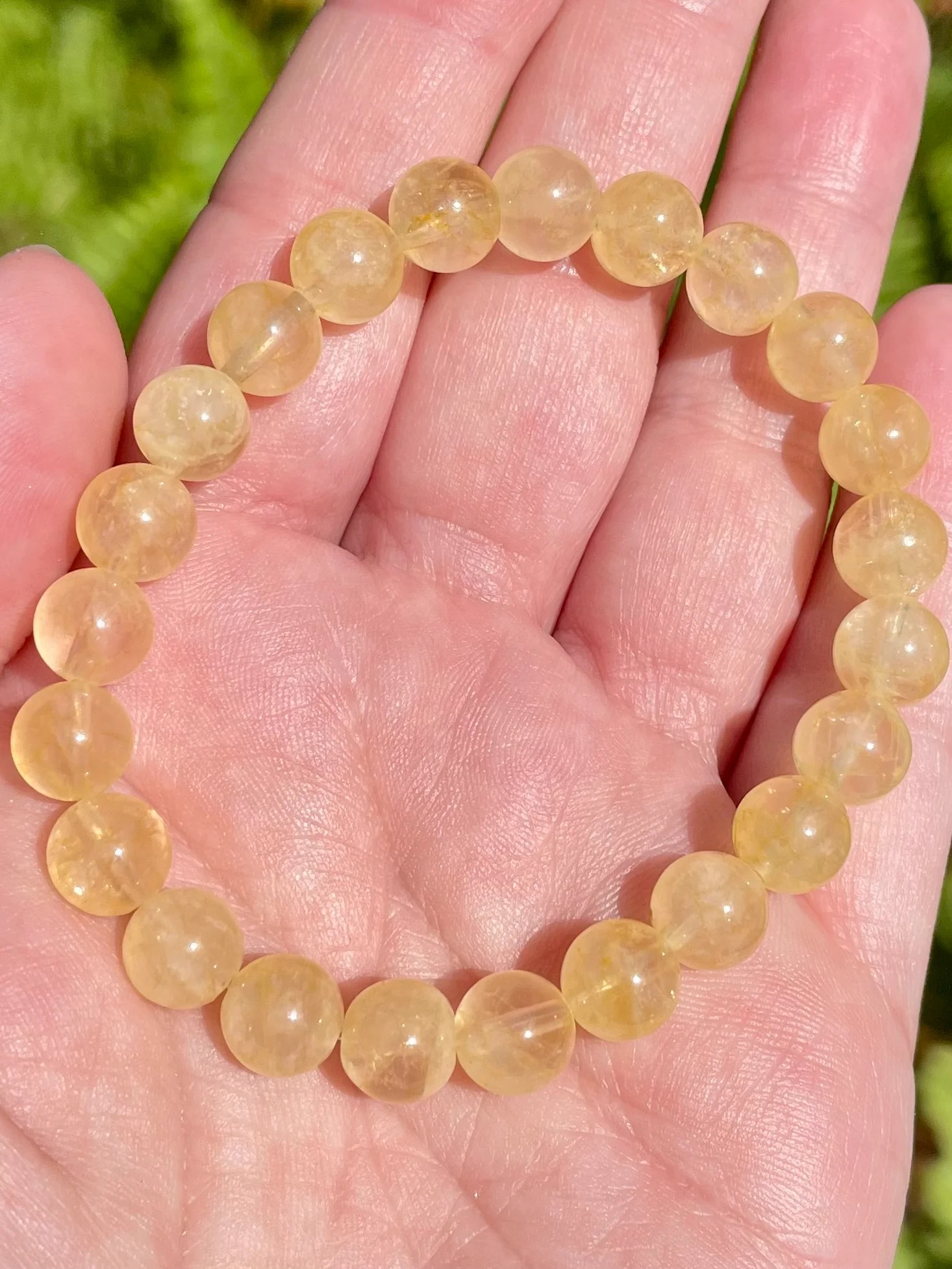 Morganna's Treasures Facebook ad: Ancient Power, Golden Light, Infinite Abundance-Citrine…