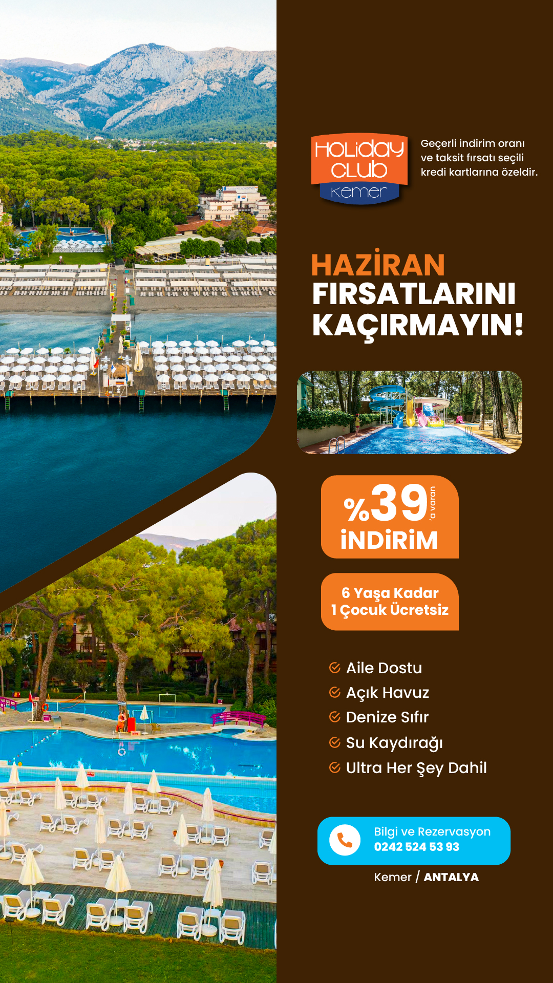 Kemer Holiday Club Facebook ad