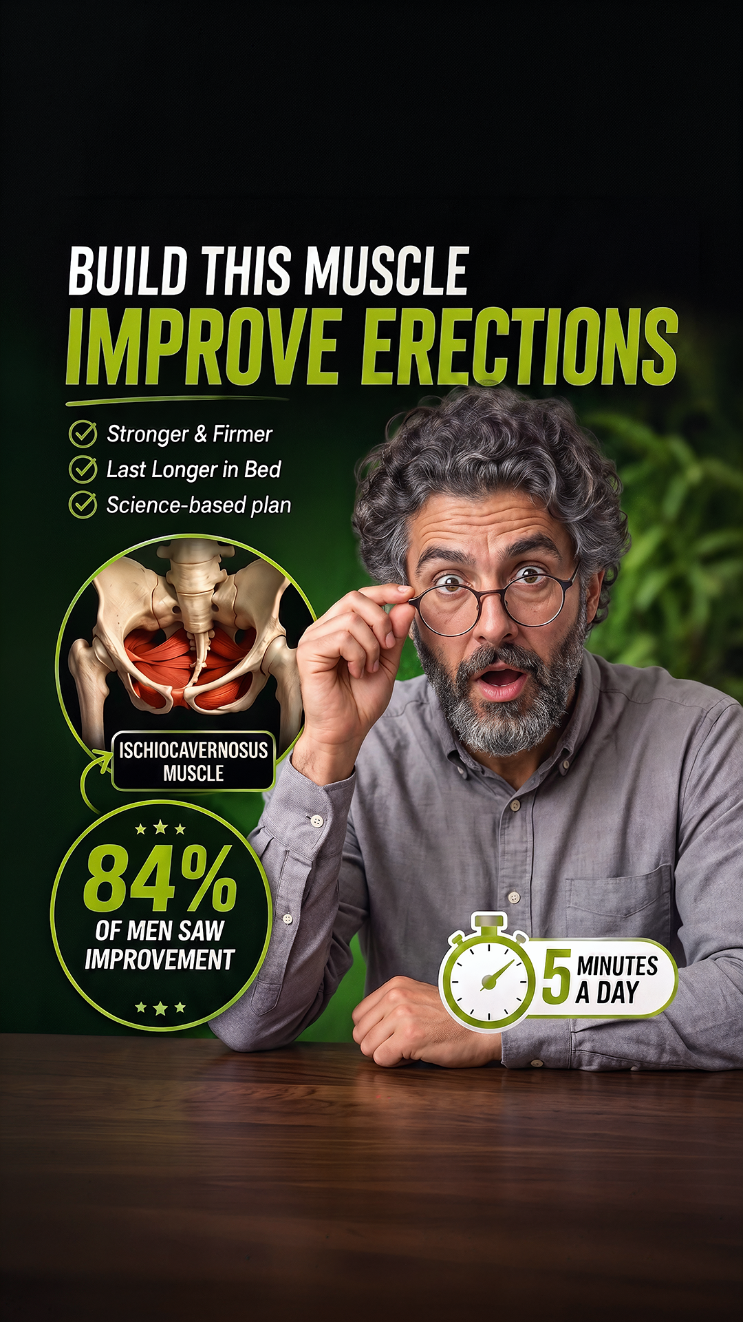Dr. Kegel: For Men’s Health & Wellness Facebook ad
