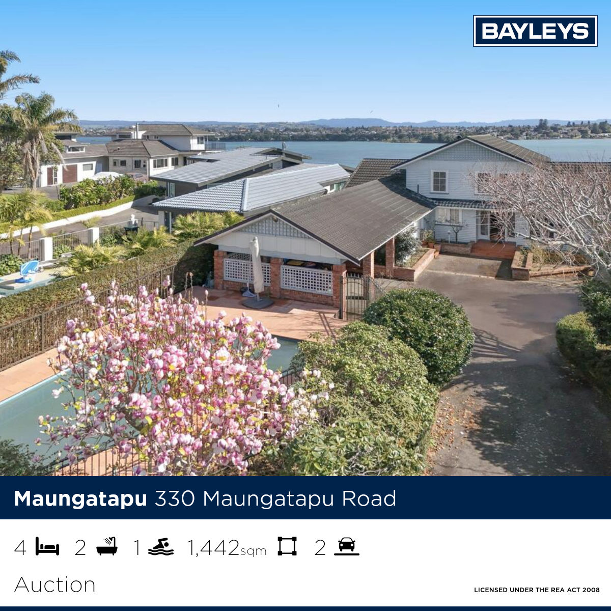 Bayleys Tauranga Facebook ad: Who dares wins - disclosed reserve $450,000!