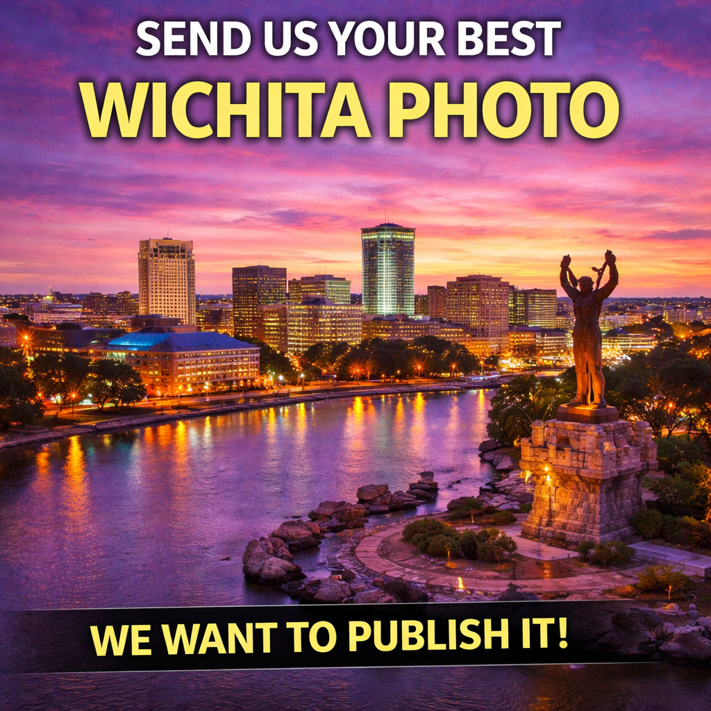 Silent Spark Press Facebook ad: Send Us Your Wichita Photo