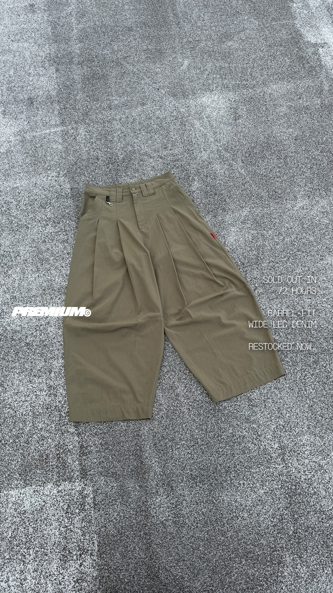 Premium Clothing Co. Facebook ad