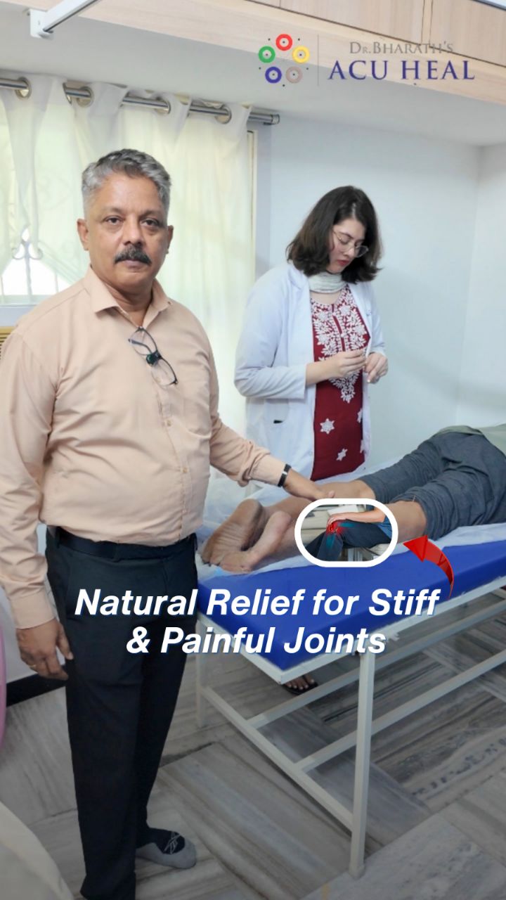 Dr. Bharath's Acu Heal Facebook ad: Joint pain doesn't have to become a part…