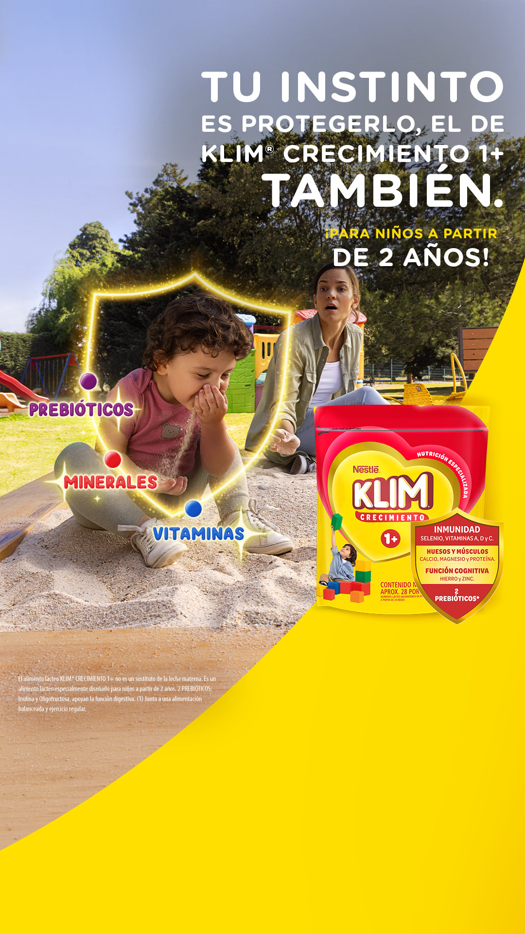 FamilyNesCo Facebook ad: KLIM Crecimiento 1+