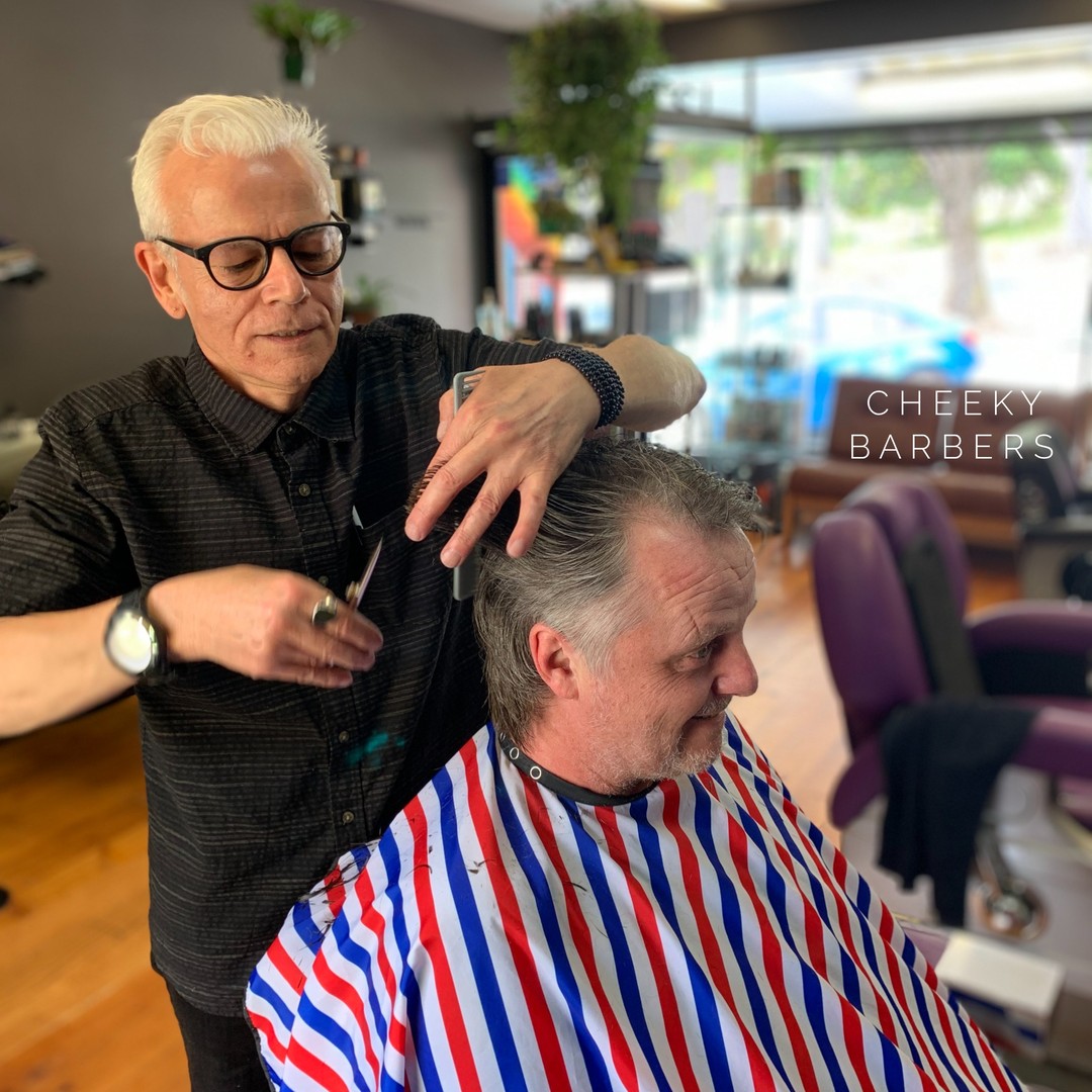 Cheeky Barbers Facebook ad
