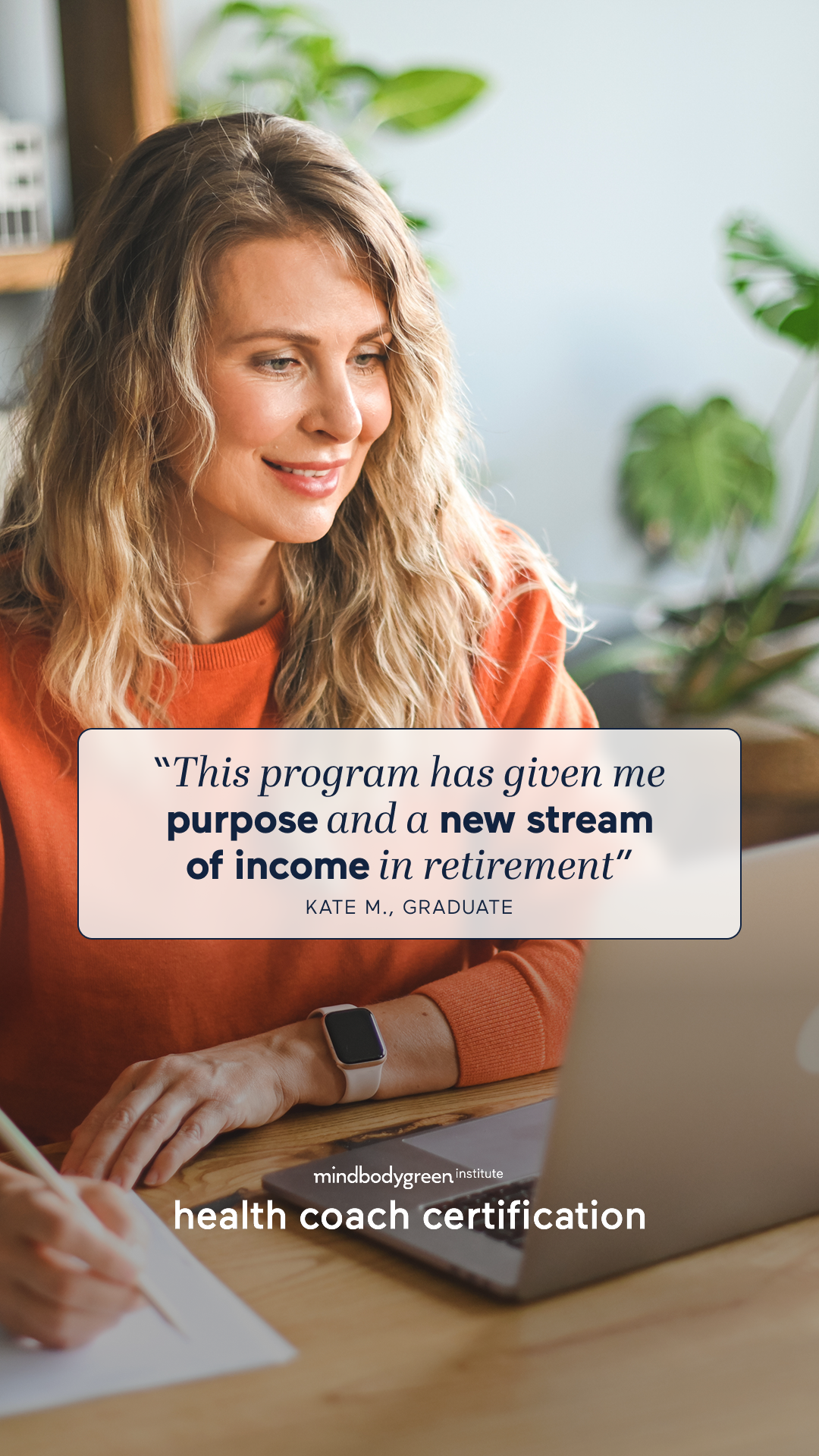 mindbodygreen Institute Facebook ad