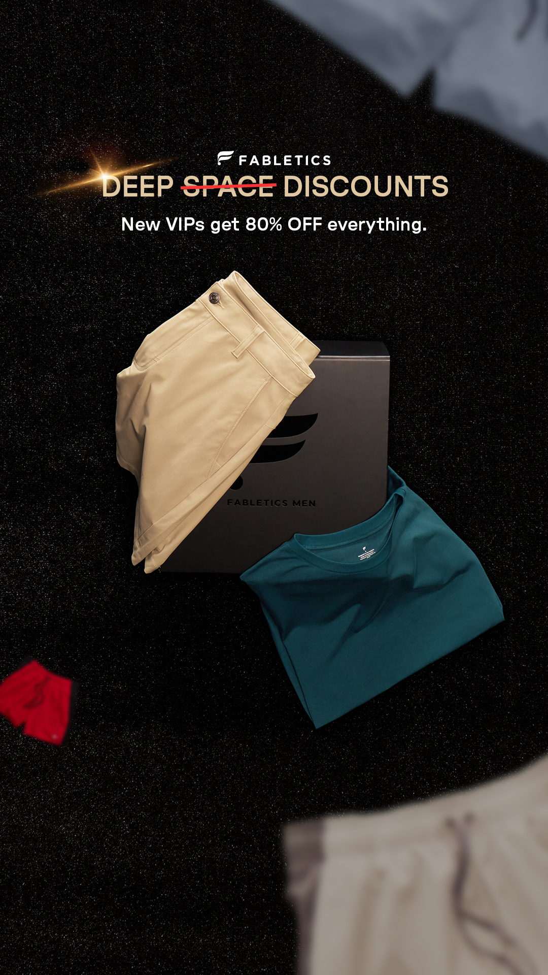 Fabletics Men Facebook ad