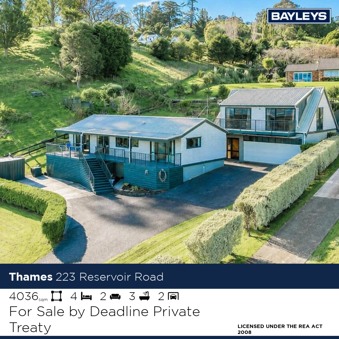 Bayleys Real Estate Thames Facebook ad