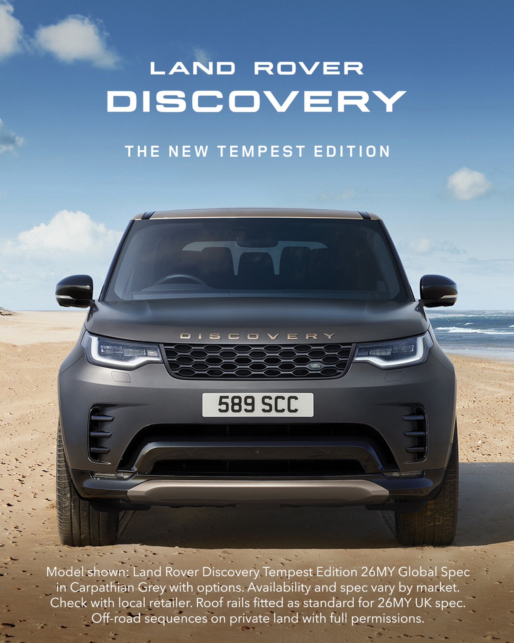 Land Rover Discovery Facebook ad