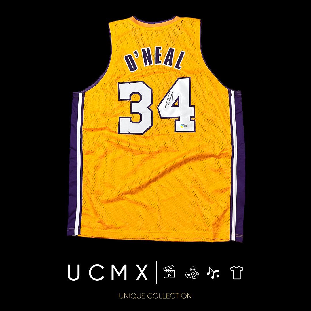 Unique Collection MX Facebook ad: Jersey custom autografiado por Shaquille O’Neal!