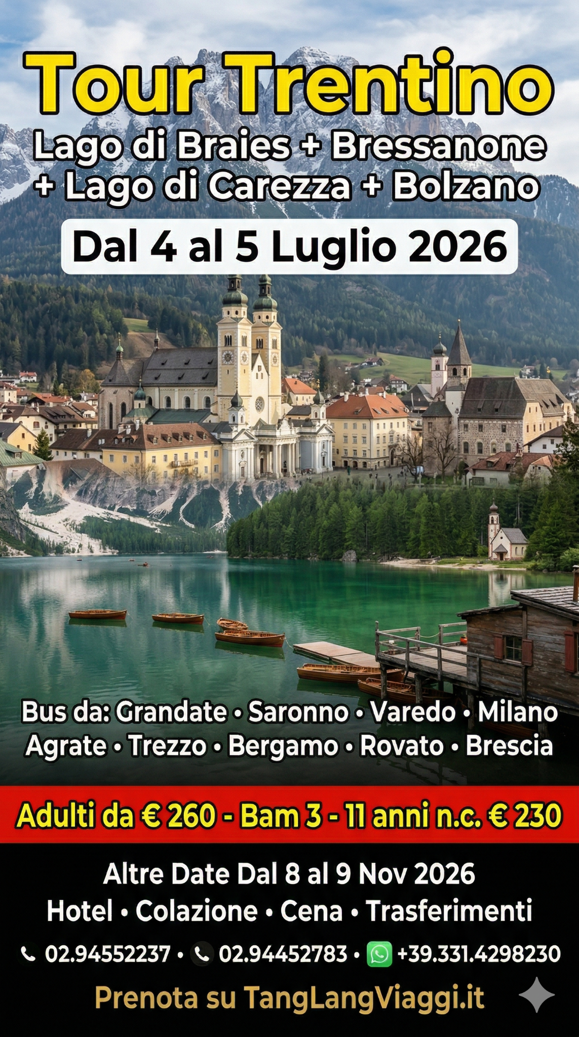 Tang Lang Viaggi Facebook ad from May 20, 2026