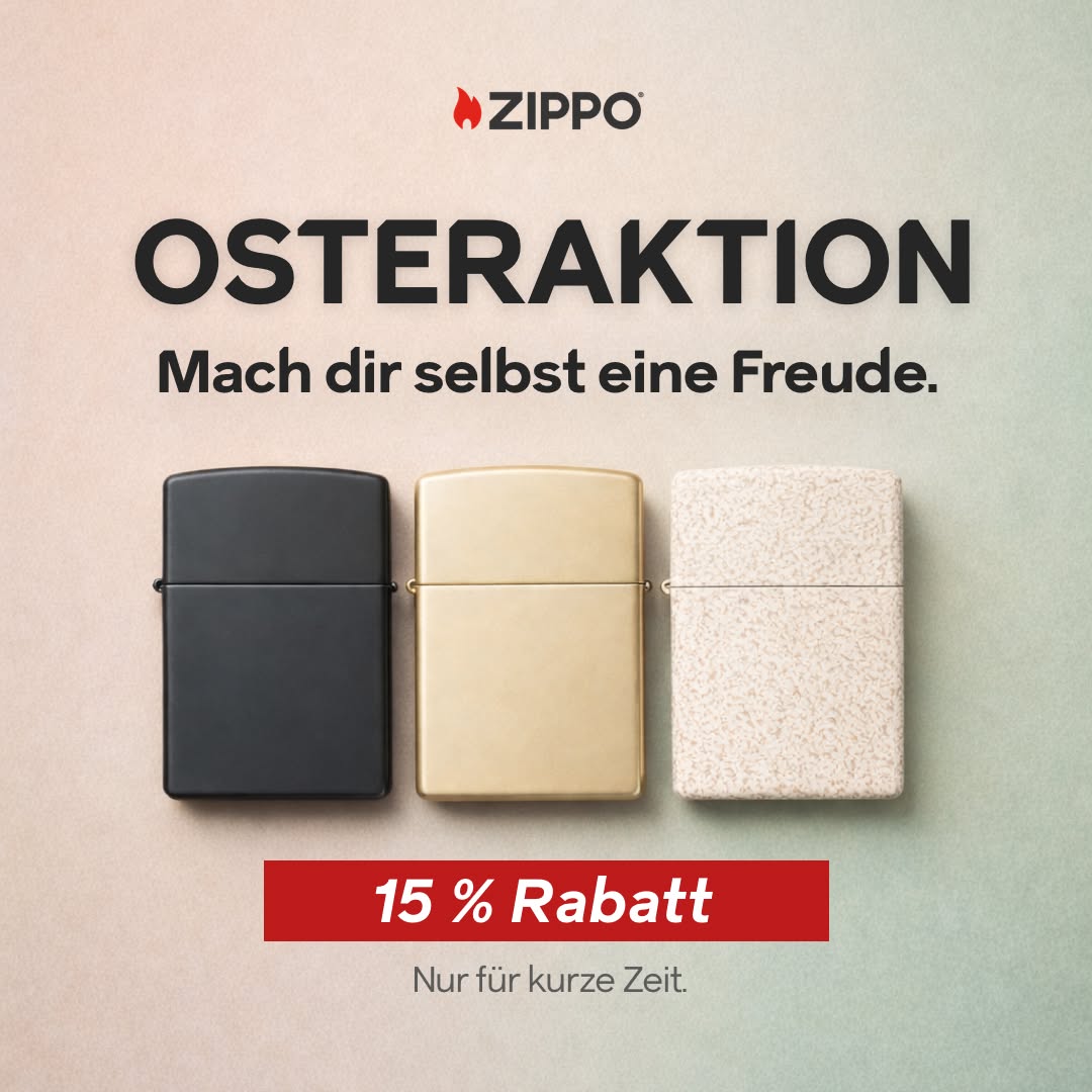 Zippo Europe Facebook ad
