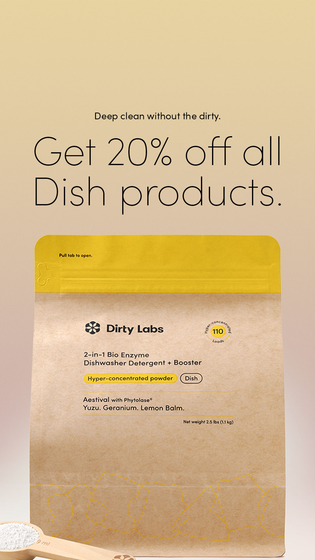 Dirty Labs Facebook ad