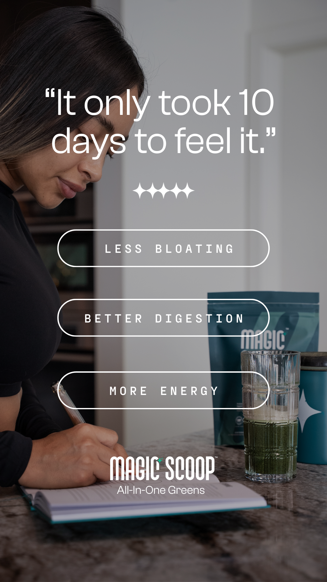 Magic Scoop Facebook ad