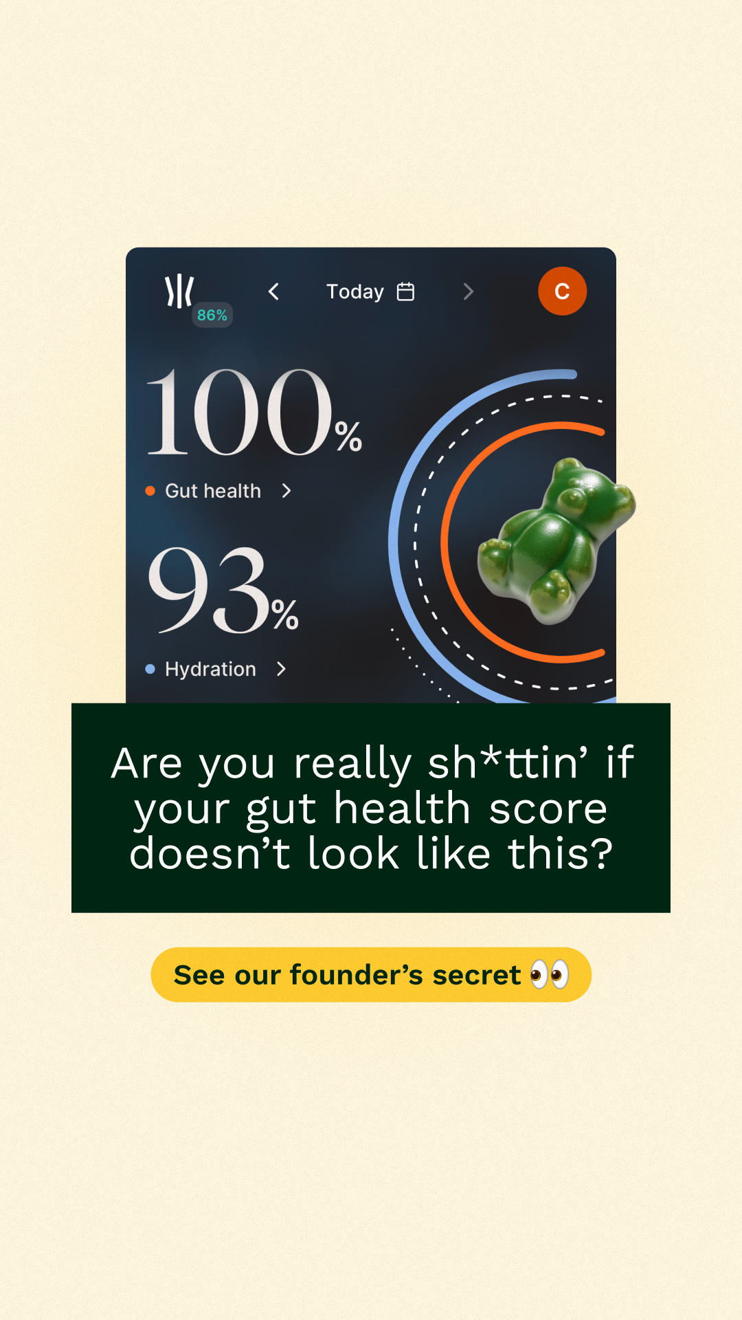 Grüns Facebook ad