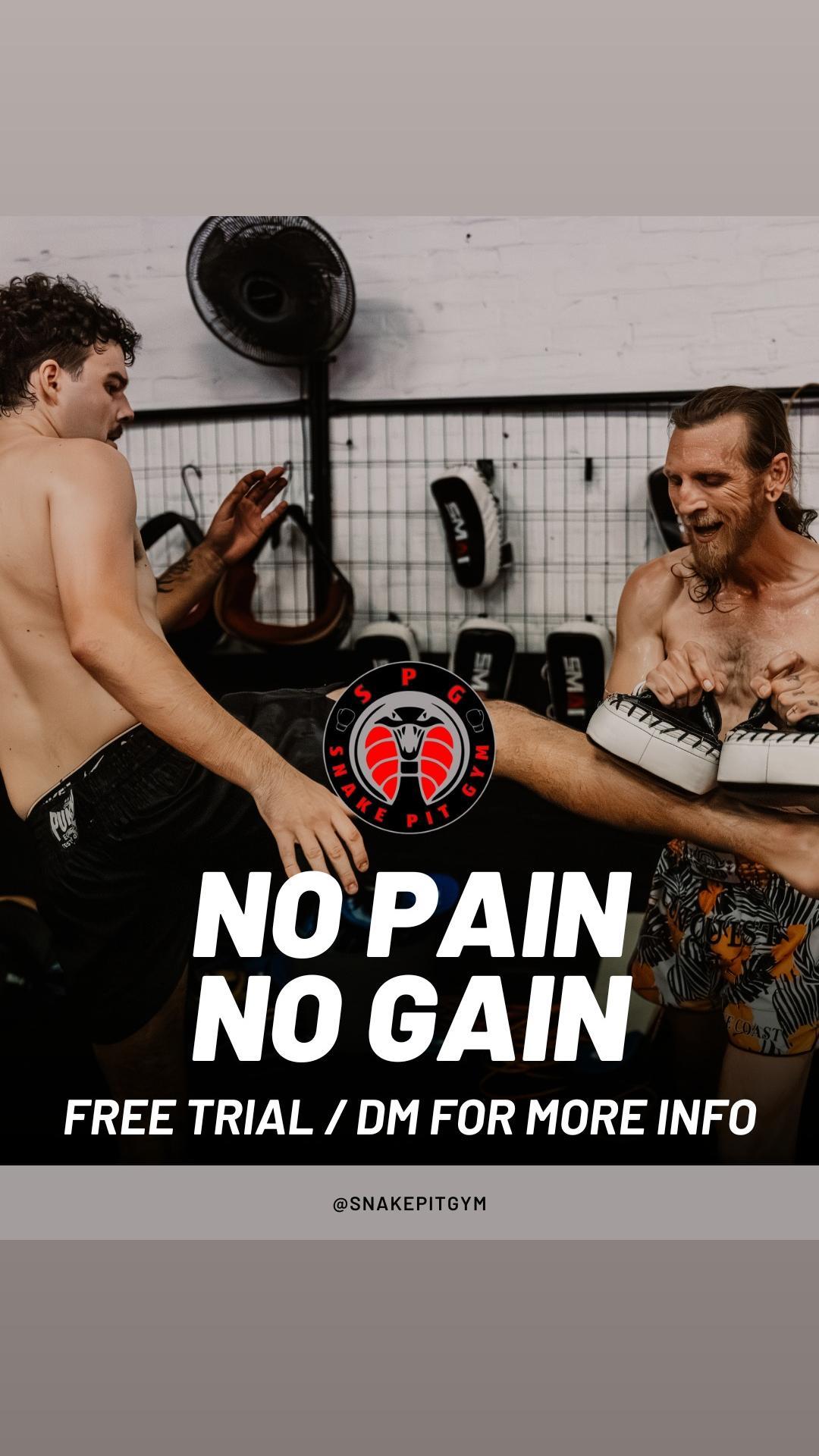 SPG - Snake Pit Gym Facebook ad