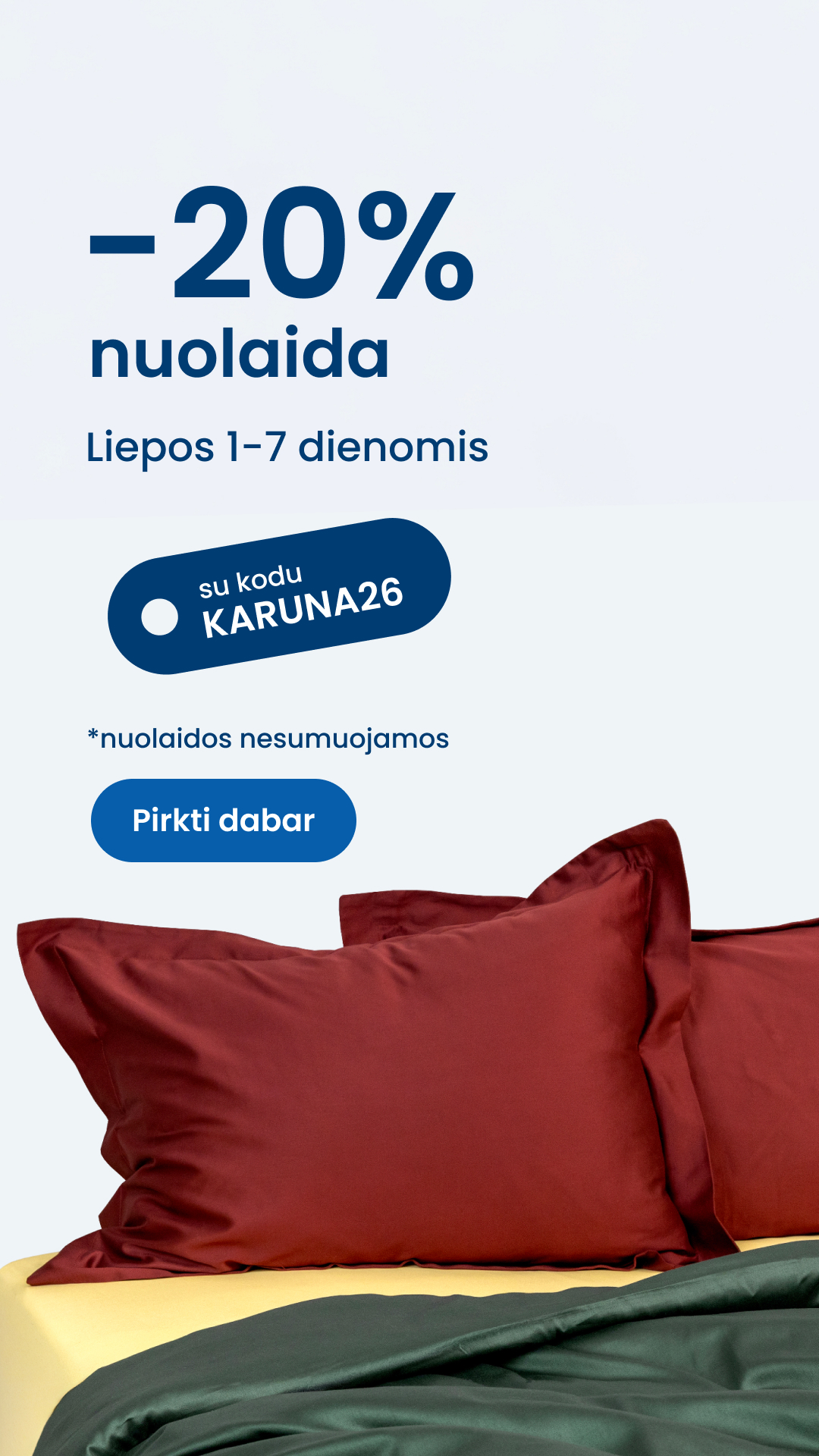 Nostra- Tekstilė Jūsų namams Facebook ad