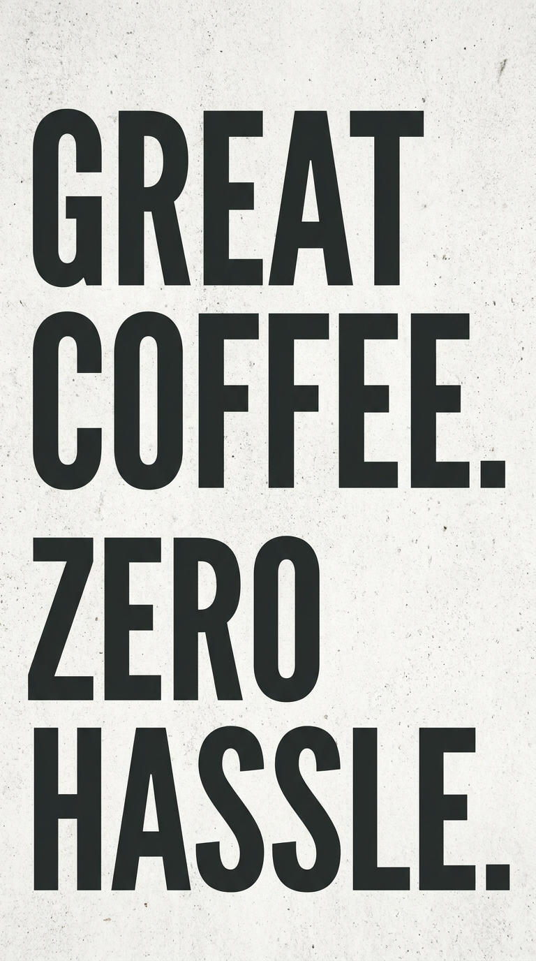 Josh Recommends Facebook ad: Coffee That Just Works