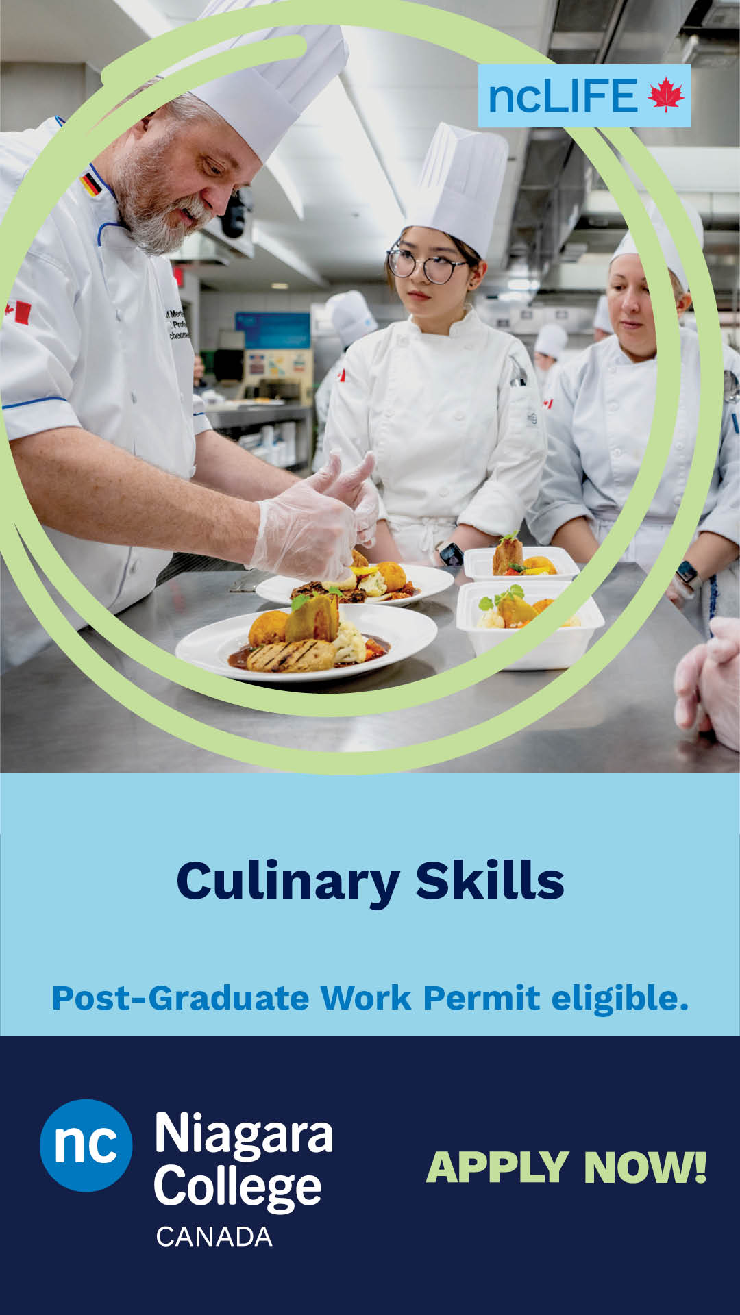 Niagara College International Facebook ad