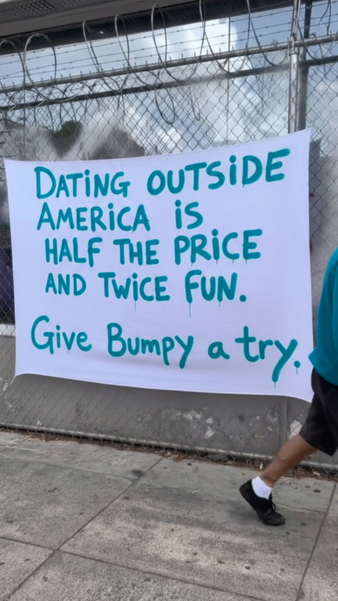 Bumpy Facebook ad