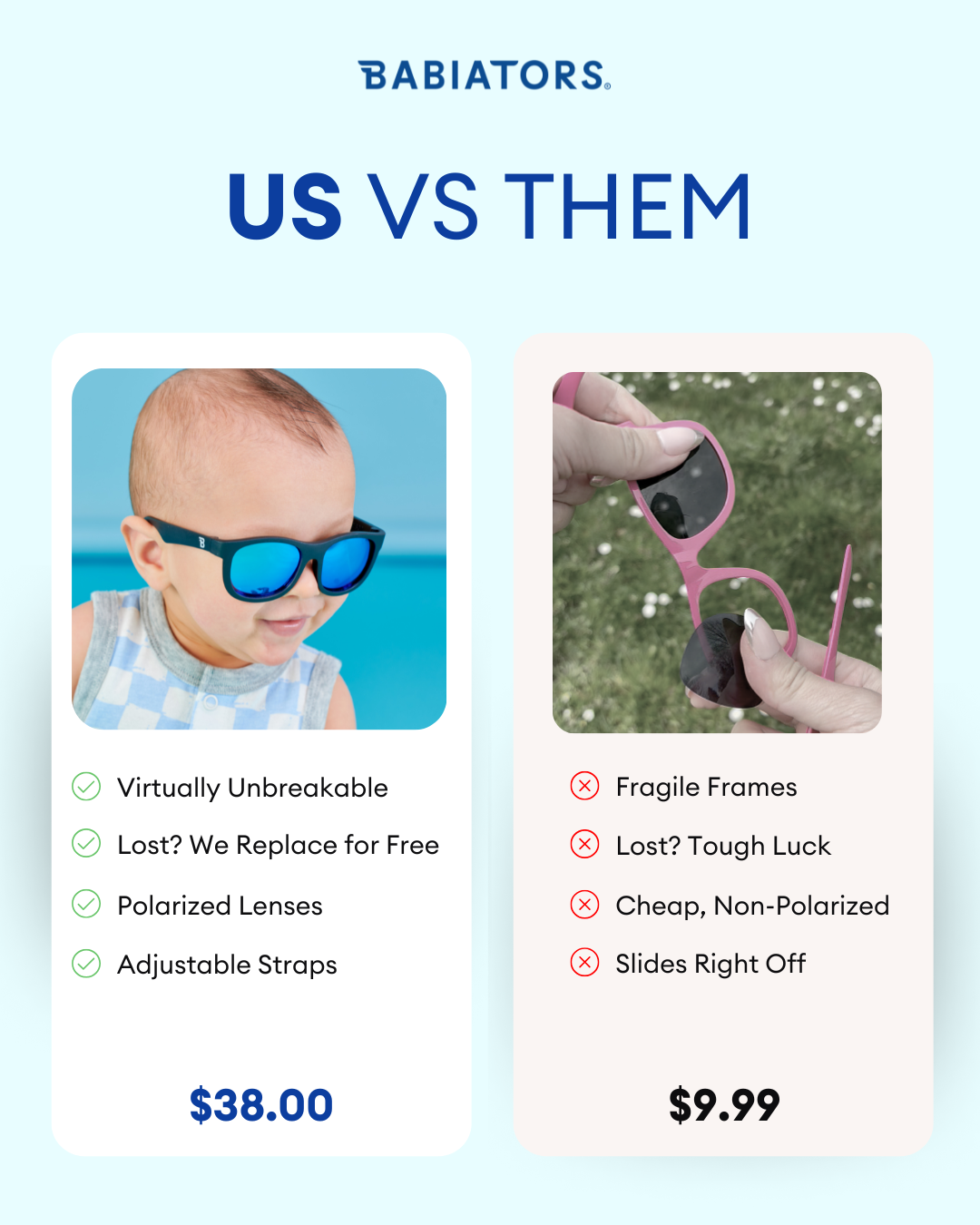 Babiators Facebook ad