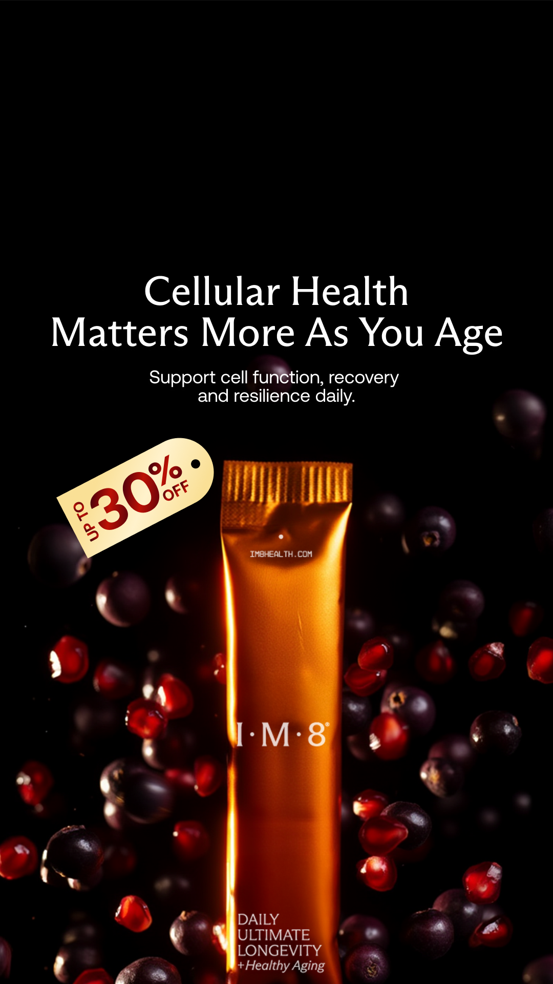 IM8 Health Facebook ad