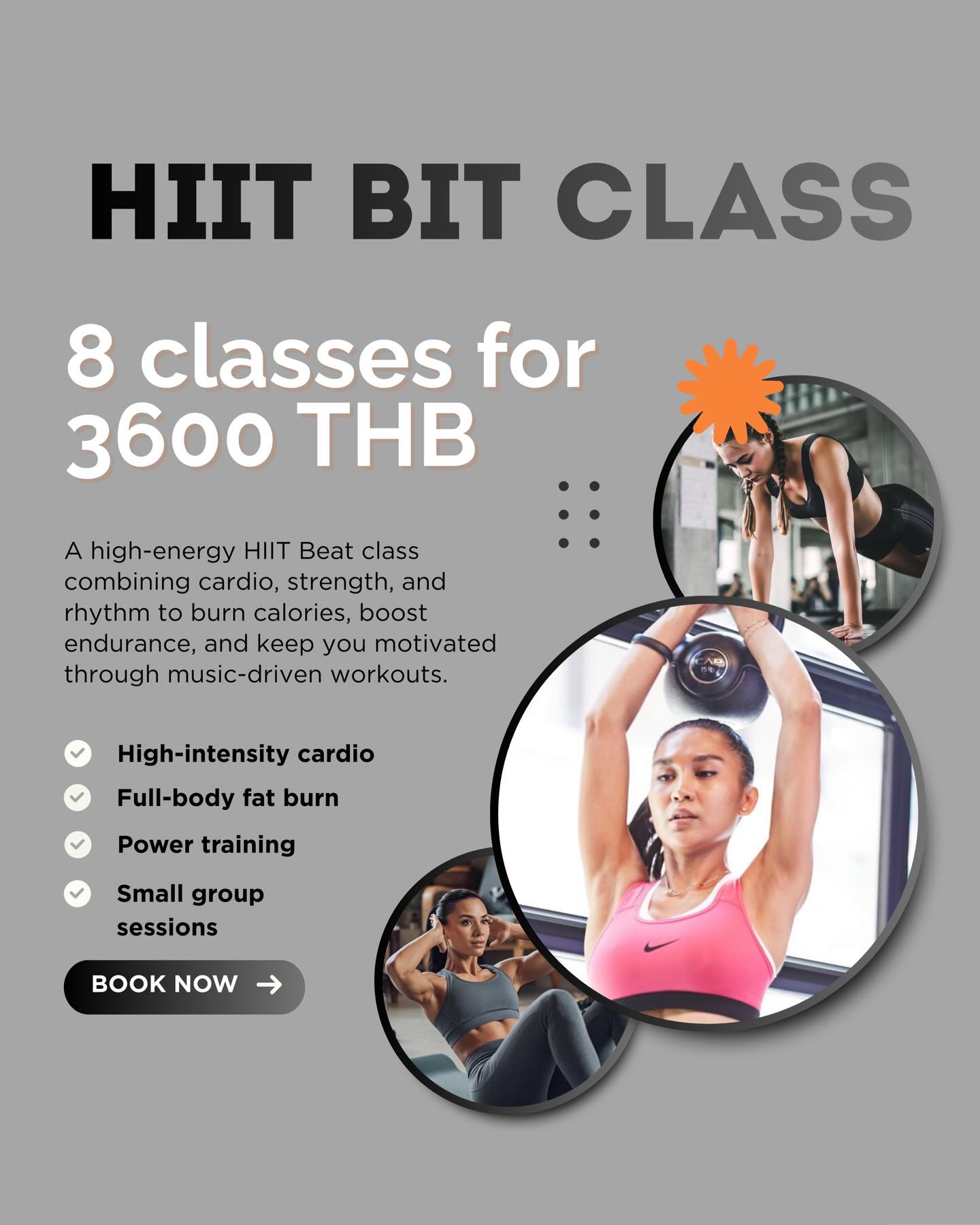 Adrenaline Fitnessclub Facebook ad: Everything you need, in one place