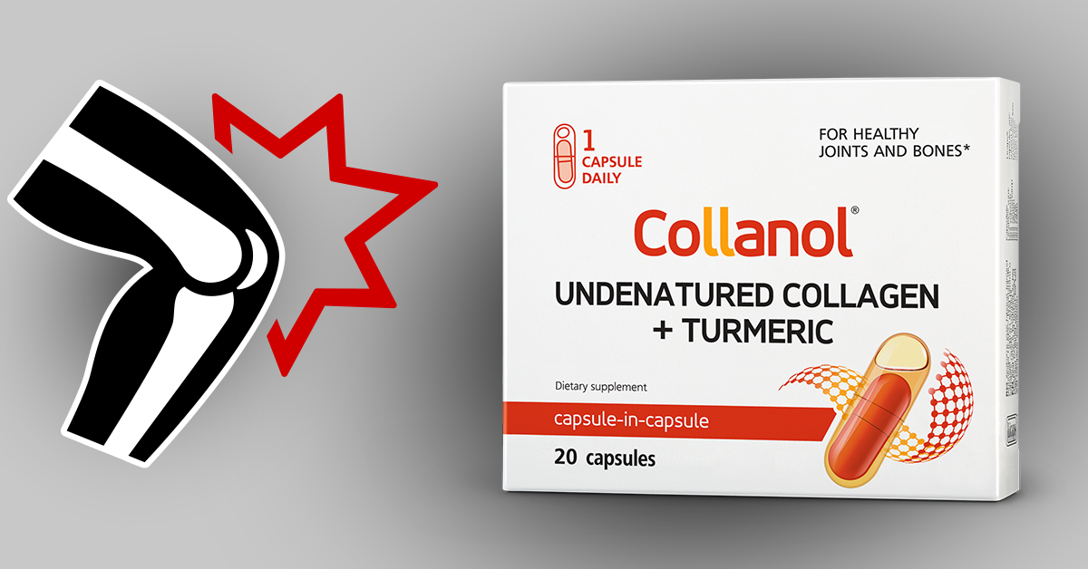 Collanol - undenatured collagen + turmeric Facebook ad