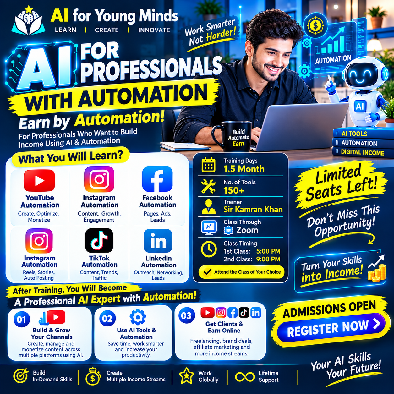 Ai for YoungMinds Facebook ad