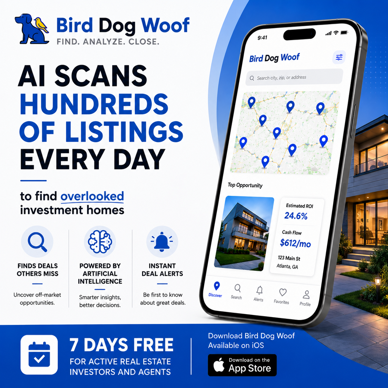 Birddogwoof Facebook ad from Jun 12, 2026