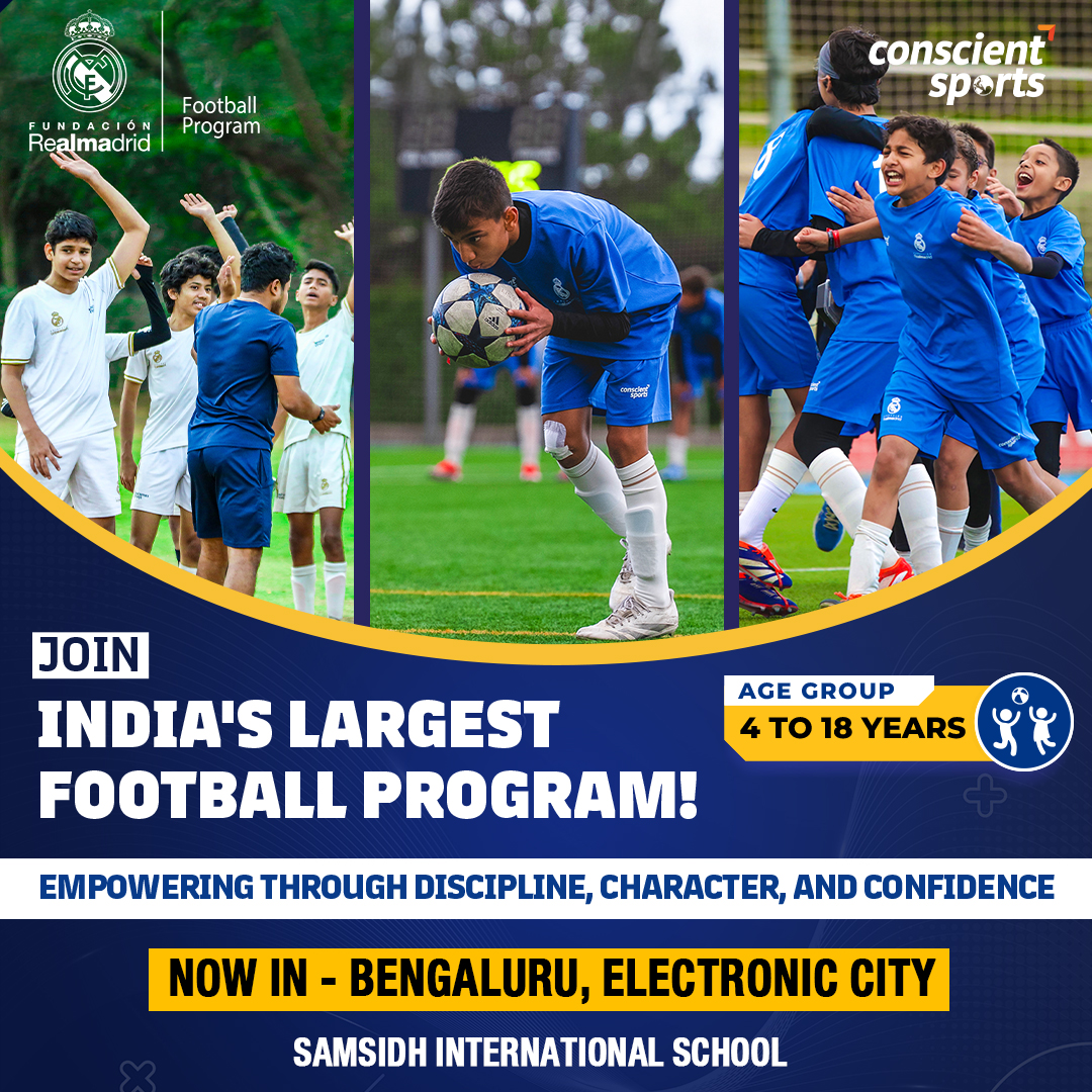 RMF India - Partner Conscient Sports Facebook ad