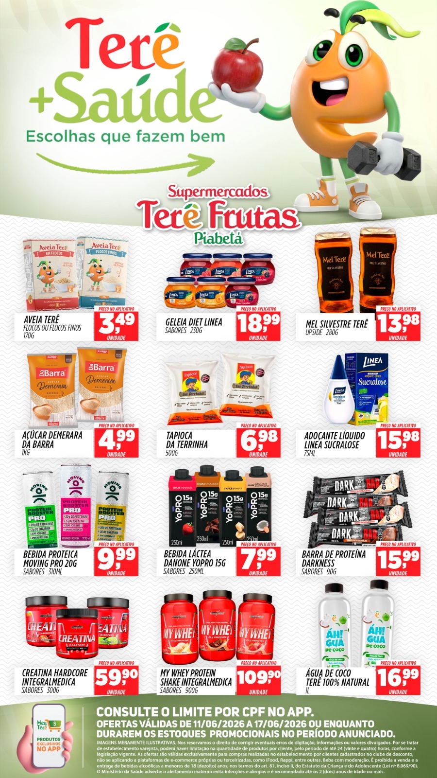 Super Terê Frutas Piabetá Facebook ad