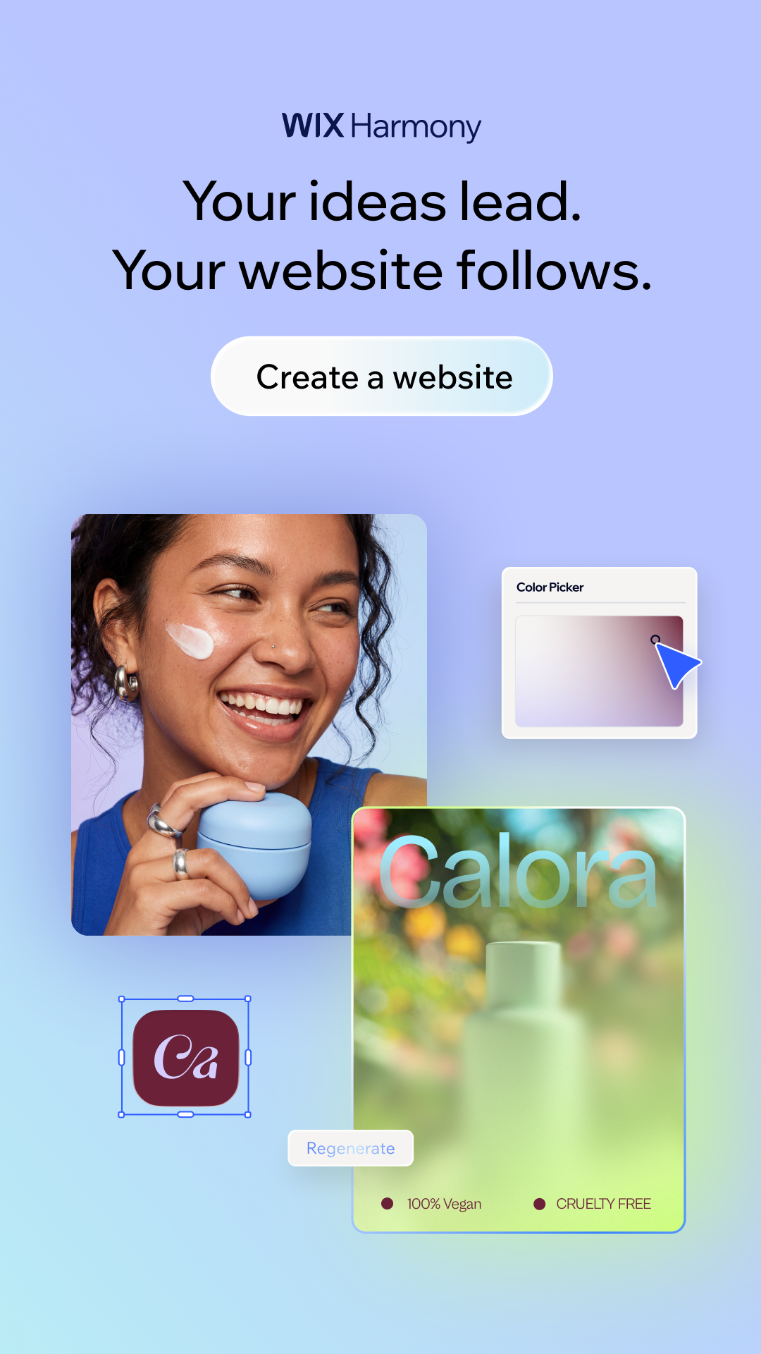 Wix Facebook ad